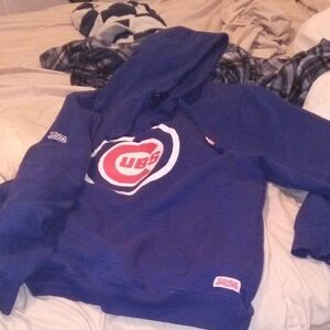 Stitches Royal Blue Cubs Hoodie